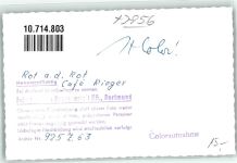 88430 W7956 Rot an der Rot FOTO KEINE AK Cafe Rieger