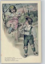 Handbusserln - Handküsse - ca 1900 - Lederhose - Kinderpoesie