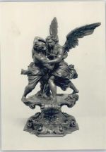 Skulptur von Jörg Petle - Jakob ringt mit dem Engel Skulptur