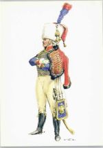 sign Tritt Nr. 19096 Serie I AK Frankreich 1804 - Trompeter Uniform