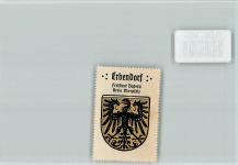 92681 W8488 Erbendorf - Vignette Wappen Kaffee Hag ca 1920-1940