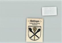75438 W7134 Knittlingen - Vignette Wappen Kaffee Hag ca 1920-1940