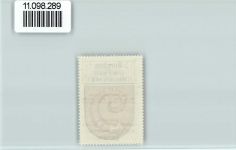 97775 W8784 Burgsinn - Vignette Wappen Kaffee Hag ca 1920-1940
