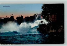 Schaffhausen Sciaffusa Der Rheinfall Wasserfall