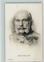 Nr. 13 Rotophot - Wohlfahrts AK Kaiser Franz Josef I. Künstlerkarte