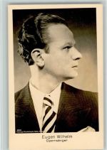 Eugen Wilhelm Foto AK Oper Bühnenbild