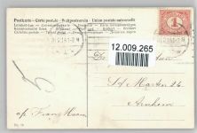 Kinder - Gelukkig Nieuwjaar - 1918 AK Muff - Pelzmantel Briefkasten
