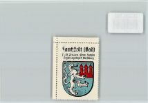 06246 O4204 Bad Lauchstädt - Vignette Wappen Kaffee Hag ca 1920-1940