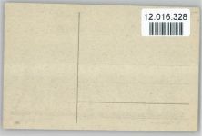 Scherenschnitt - "Spaziergang" Borrmeister, R. Künstlerkarte