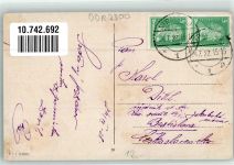 18435 O2300 Stralsund 1928 Foto AK Eisenbahn- Fähre