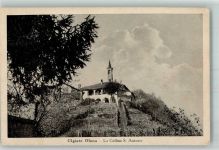 21057 Olgiate Olona 1940 Foto AK Kirche Gasthaus