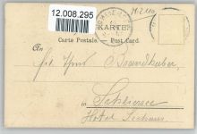 Wegweiser 1903 AK Hüt Gott! Münchner Kindl