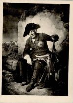 nach der Schlacht bei Kolin - Gemälde von Schrader Adel Friedrich der Große