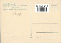nach der Schlacht bei Kolin - Gemälde von Schrader Adel Friedrich der Große