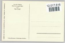 Scherenschnitt sign Ilse Graef - Marien-Legenden - Christliches Originalgrösse - Künstler
