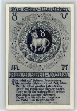 Stier - ca 1942 AK Sternzeichen