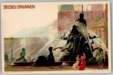 W8000 München Velten Nr. 153 Becas Brunnen 1898 AK Kley, H.