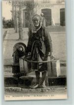 Nr. 6114 Scenes et Types - Un Portear d`ran - ca 1916 AK Wasserträger