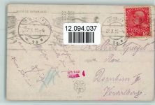 Gebet Ave Maria - Bauern mit Schafe , sign Skramlikü - 1915 AK Schaf Künstlerkarte