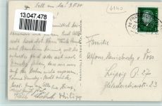 64625 W6140 Bensheim 1930 Künstlerkarte Mittelbrücke, signiert , gute Erhaltung