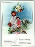 Serie 510 - Krebs AK sehr gute Erhaltung Sternzeichen