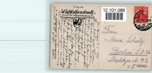 Luftfahrerdank Serie 13 Kleinstadtidylle Nr. 4 AK Flugwesen Künstlerkarte