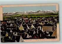 87700 W8940 Memmingen 1911 - Blick über die Dächer Diorama - Verlag Trenkler Nr. 59 AK