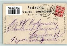 Basel Bâle Silbereisen Steinfabrik - Gewerbeausstellung 1901 AK Gewerbeausstellung 1903