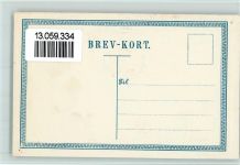 Nr. 72 Philatelie Karte Ottmar Zieher - Dänemark - Wappen, Kl. Flecken oben am Rand - gute Erhaltung Briefmarkenabbildung Prägedruck
