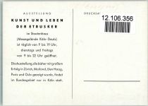 W5000 Köln Ausstellung "Kunst und Leben" der Etrusker , Messegelände Köln-Deutz Kunst und Leben