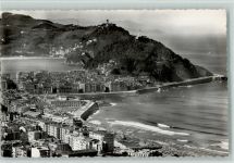 San Sebastian Donostia - Teilansicht von Ulfa aus gesehen