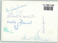 Swingtett 67 Original Autogramm Musikgruppe