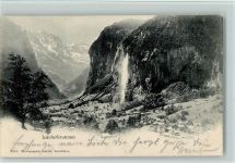 Lauterbrunnen Staubbach Wasserfall
