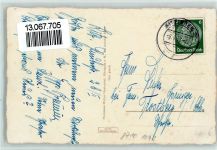 97318 W8710 Kitzingen 1938 Foto AK Alte Poststraße , gute Erhaltung AK