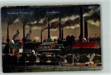 W4100 Duisburg Hütte Phönix ca 1915 AK Bergbau