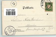 90556 W8501 Cadolzburg 1898 - Gesamtansicht