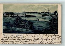 46483 W4230 Wesel a Rhein Lithographie