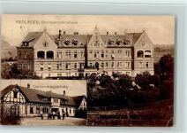 88499 W7940 Riedlingen , Württ 1933 - Krankenhaus, Ökonomiegebäude, Eckknick