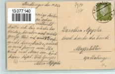88499 W7940 Riedlingen , Württ 1933 - Krankenhaus, Ökonomiegebäude, Eckknick