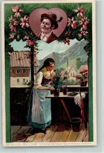 Serie 53 Dir z`Liab - litho Döcker, E.