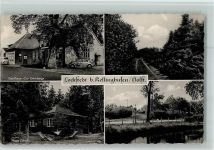 25551 W2214 Lockstedt , Holst - VW Käfer Gasthaus zur Erholung von H. Stahl Haus Schott Liegestuhl