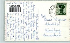 6405 Pfaffenhofen 1953 Foto AK Straßenpartie AK