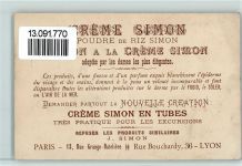 Paris Nr. 3 Exposition 1900 - Porte Pricipale - Rückseite: Werbung für Creme Simon Ausstellung 1899 KEINE AK