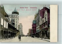 Johannesburg - Pritchard Street, Pferdebahn, gute Erhaltung AK