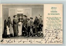 Verlag Fuchs Nr. 272 - gute Erhaltung Volksleben Schwarzwald