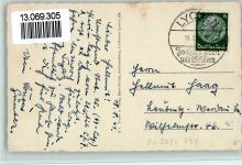 17279 O2093 Lychen 1941 - Heilstätte vom Roten Kreuz AK