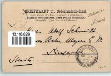 Bandung Bandoeng 1910 - Weg achter de Werplaatsen der S. S. Controle S. S.