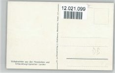 Verlag Kulmann Nr. 44 - Kaffee trinkgen Trachten Schaumburg-Lippe