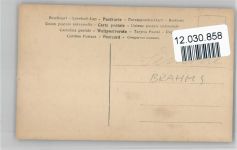 Verlag GGCo 2498 Foto AK Brahms, J.