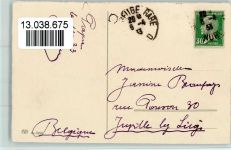 Serie A.G. B 3292 - Hunde und Katzen, Puppe Ebner, Pauli 1933 Künstlerkarte